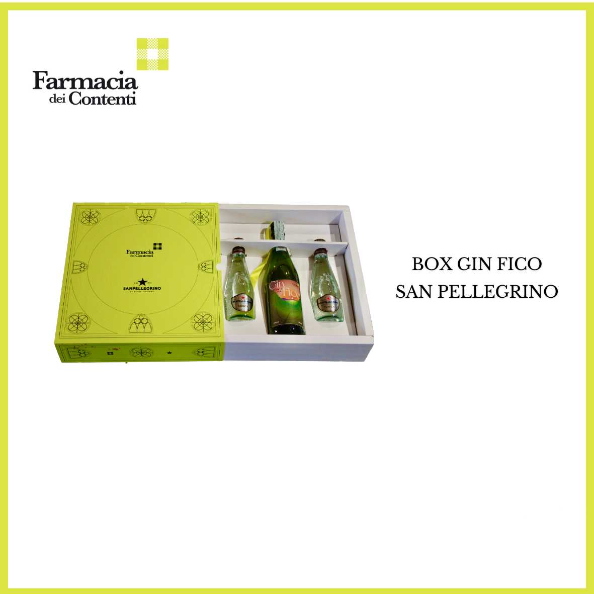 BOX GIN FICO & SANPELLEGRINO